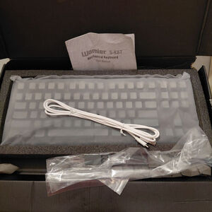 Womier S-K87 Mechanical Keyboard One Size Gray White